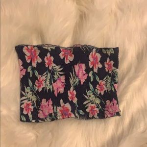 PINK brand tube top!